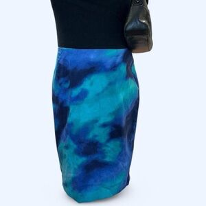 Jones Wear Tie Dye Midi Skirt